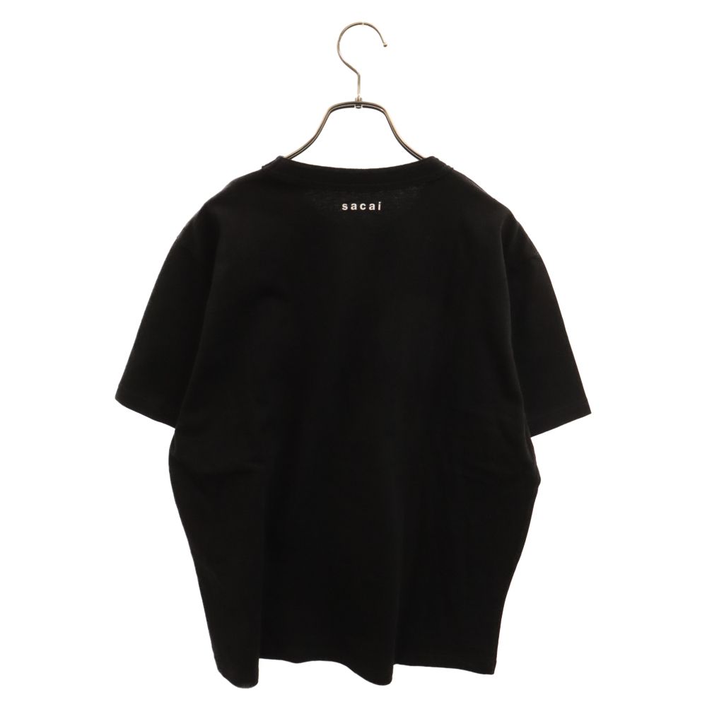 サカイ ロックTシャツ Sacai (サカイ) 23SS Flock Print T-Shirt 23-0527S フロック