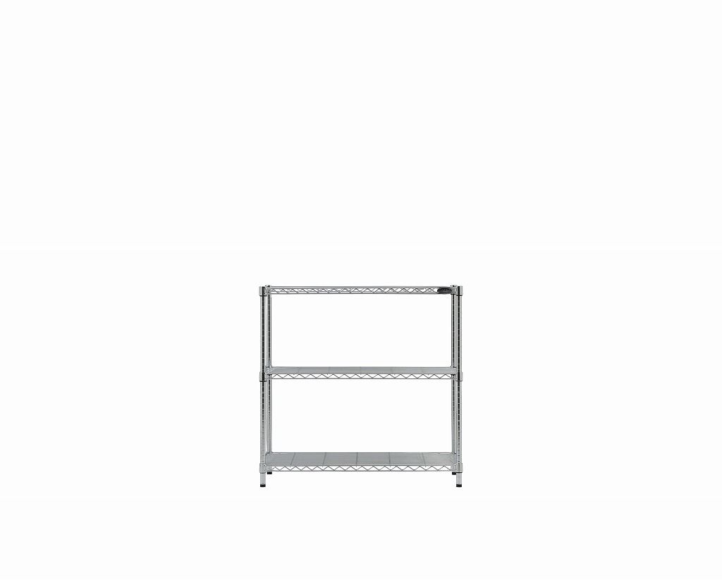 アイリスオーヤマ ラック メタルラック本体 3段 防サビ加工 スチールラック K540431 IRIS OHYAMA