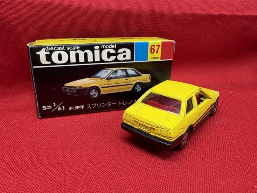 トミー トミカ/黒箱日本製 カローラフェア特注 トヨタ