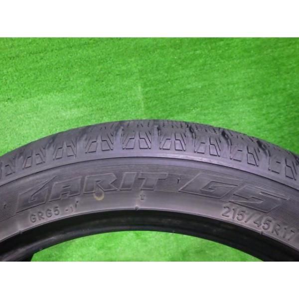 TOYO スタッドレス トーヨー ガリットG5 215/45R17 4ホン 7ミリ 2017年  