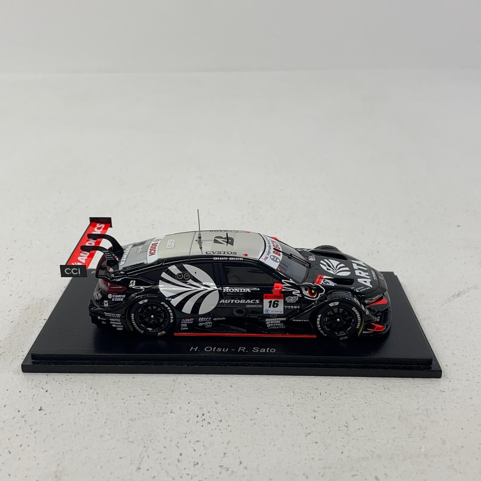 【尾張小牧店】 中古 スパーク 1/43 ARTA MUGEN CIVIC TYPE R-GT No.16 ARTA GT500 SUPER GT 2024【SGT154】【727】 尾張小牧店】 中古 スパーク 1/43 ARTA MUGEN CIVIC TYPE R-GT