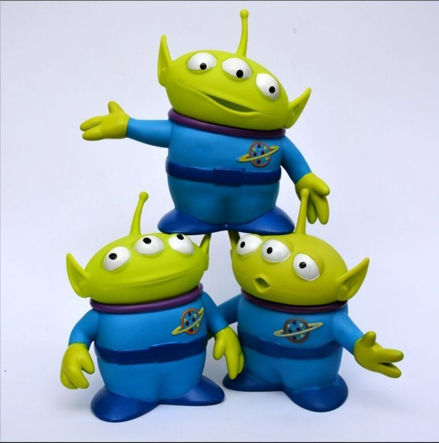 トイストーリー リトル グリーンメン 等身大フィギュア 3体セット