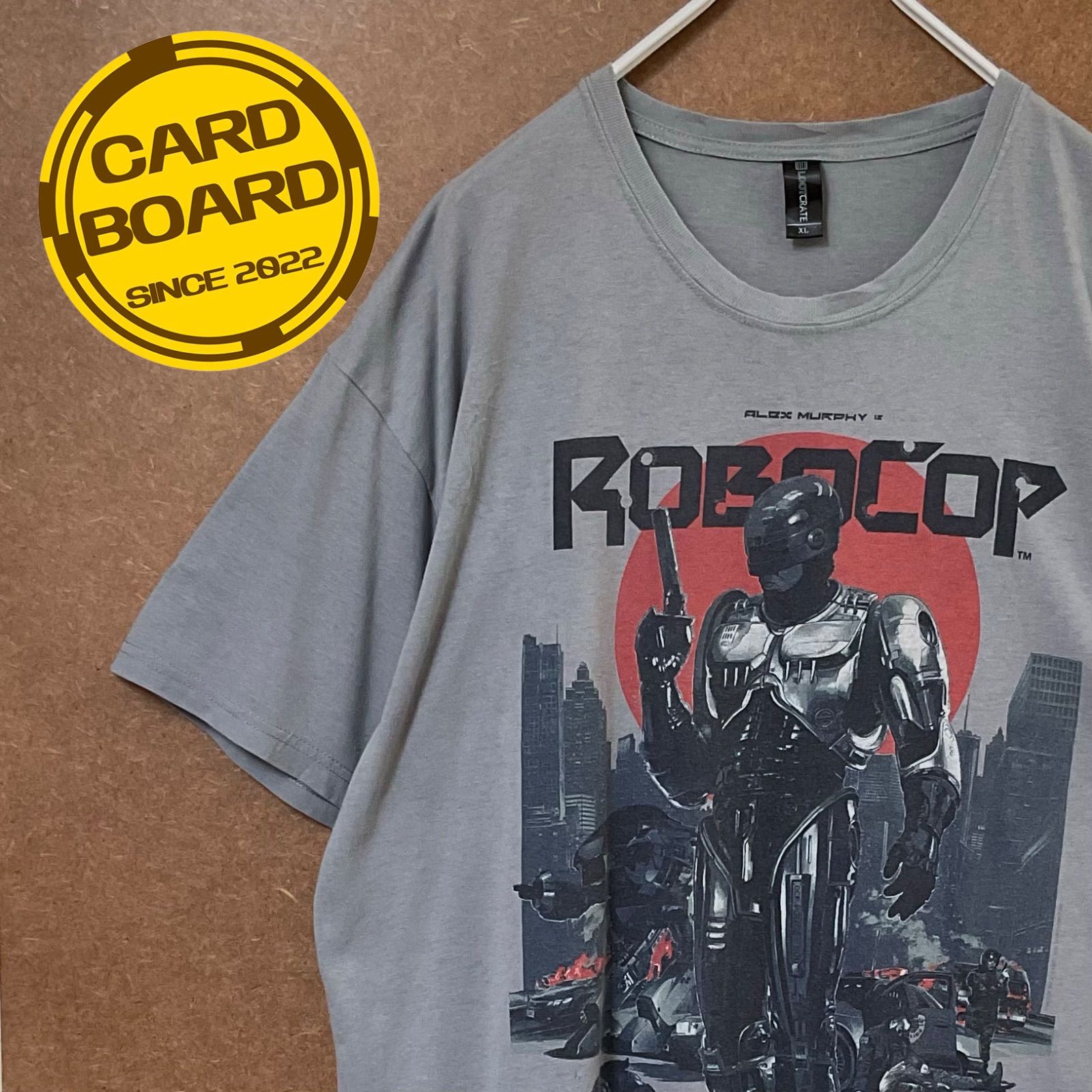 US古着 ロボコップROBOCOP ムービー イラストプリント ビッグサイズ