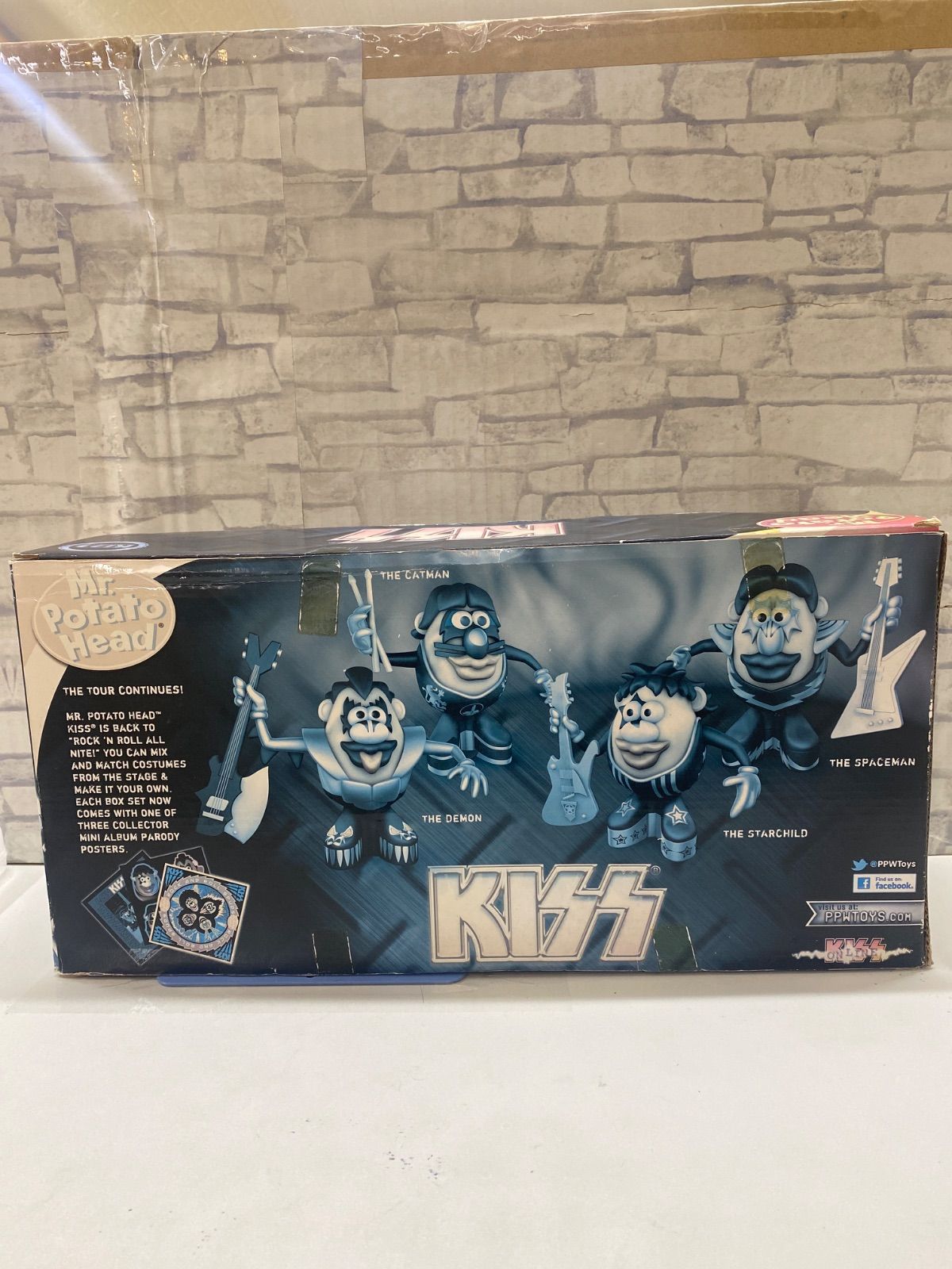 M7-66】◇ Mr. Potato Head KISS ポテトヘッドフィギュア 4体セット