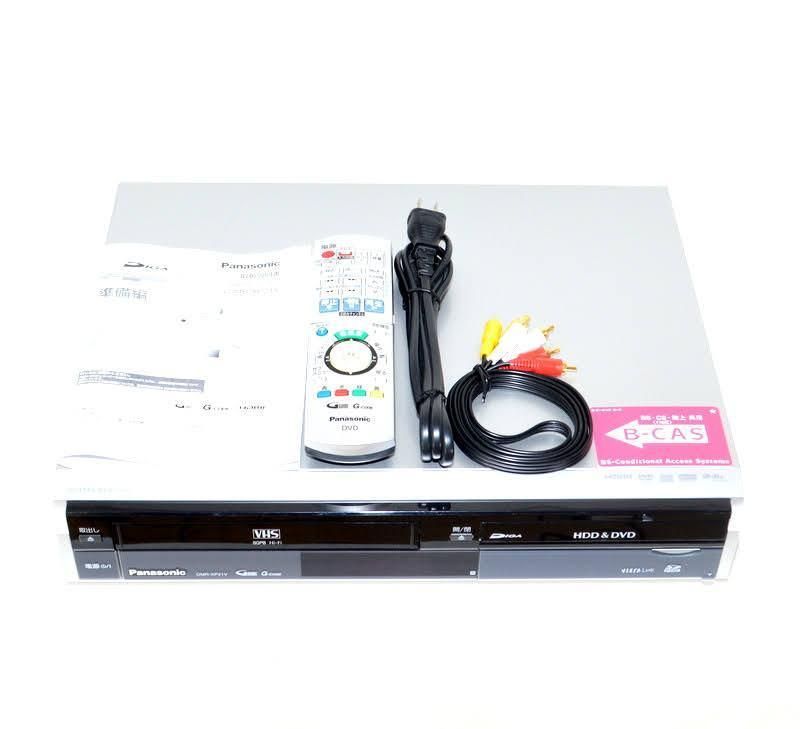 パナソニック HDD搭載 VHS一体型DVDレコーダー DMR-XP21V