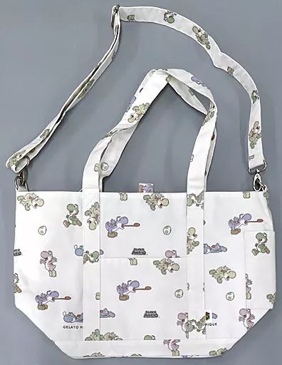 ジェラートピケ ヨッシー柄 マザーズバッグ gelato pique（ジェラートピケ）の「【スーパーマリオ】ヨッシー柄ママ