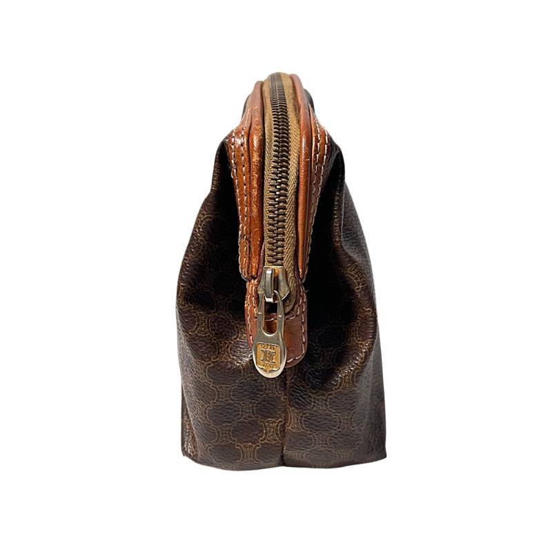 マカダム柄 ポーチ