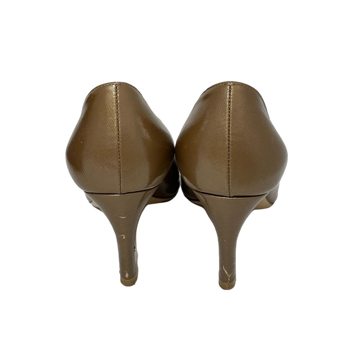 GIORGIO ARMANI パンプス ベージュ 4105025A0019 中古・古着通販】GIORGIO ARMANI (ジョルジョアルマーニ