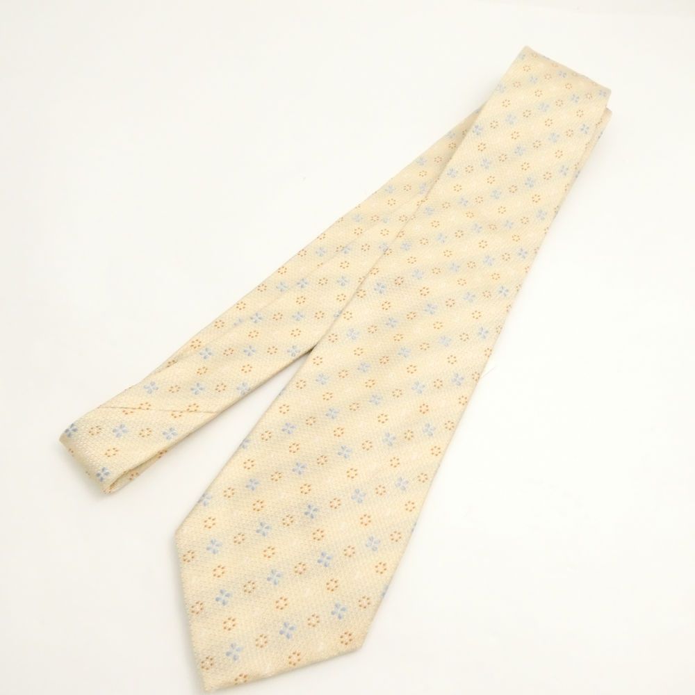 美品 CHANEL シャネル ネクタイ シルク100% ジャガード ココ