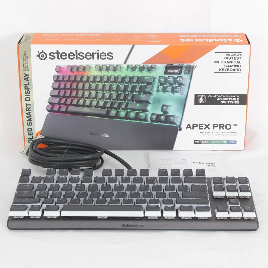 ジャンク品 SteelSeries Apex Pro TKL キーボード本体