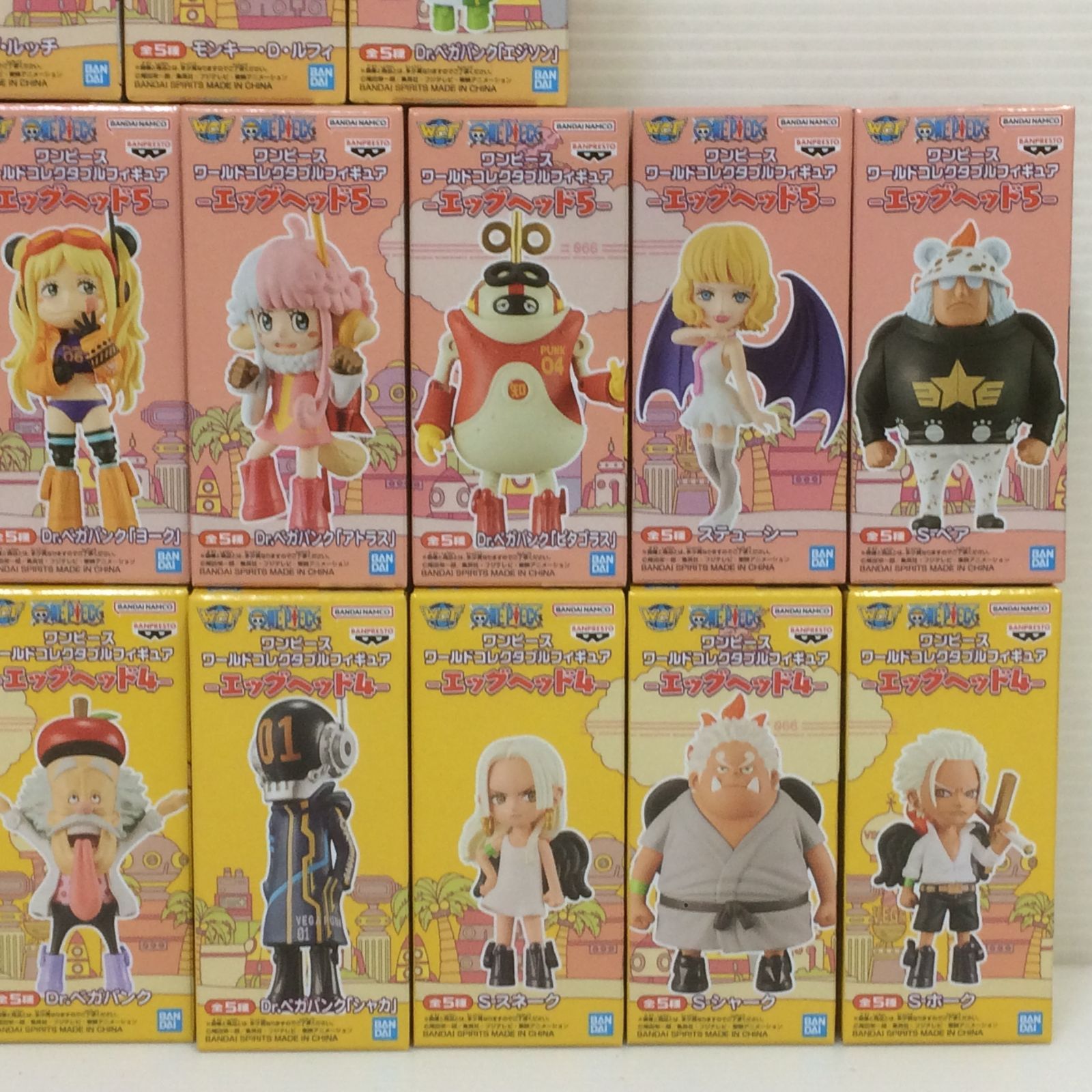 △ワンピース ワールドコレクタブルフィギュア ワーコレ エッグヘッド