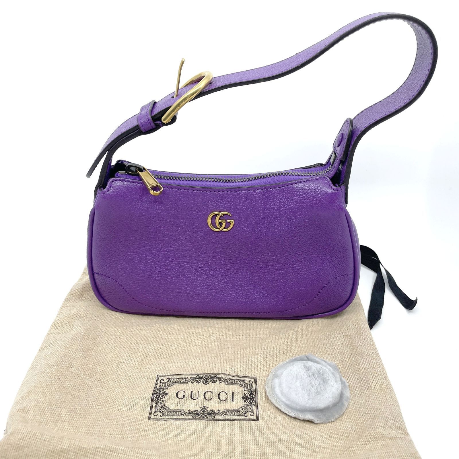 未使用品】グッチ GUCCI アフロディーテ ミニ ワンショルダーバッグ GG  