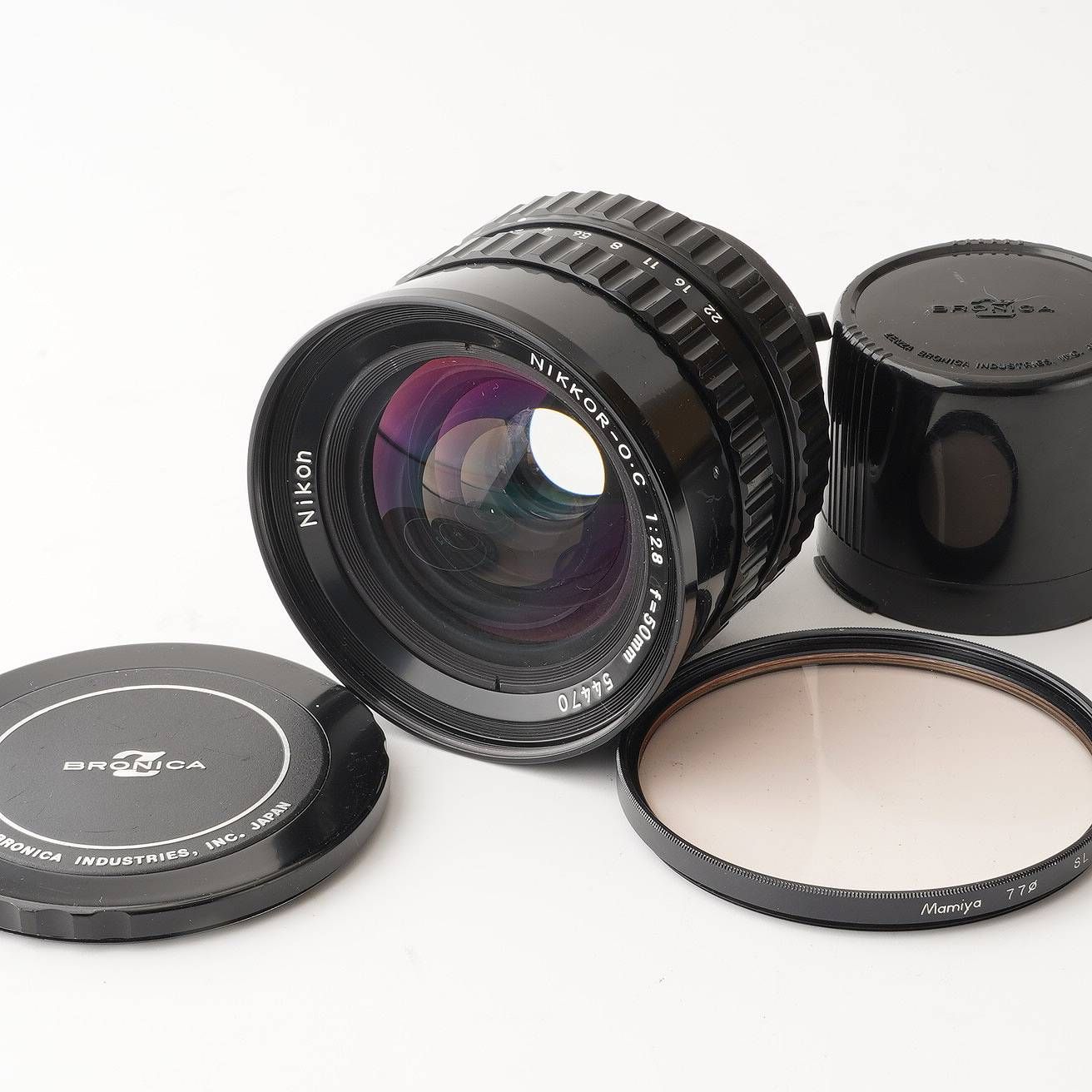 Nikon Nikkor O 50mm f/2.8 ゼンザブロニカ用 #7419 ニコン Nikon NIKKOR-O C 50mm F2.8 ゼンザブロニカ S S2用 【公式通販】