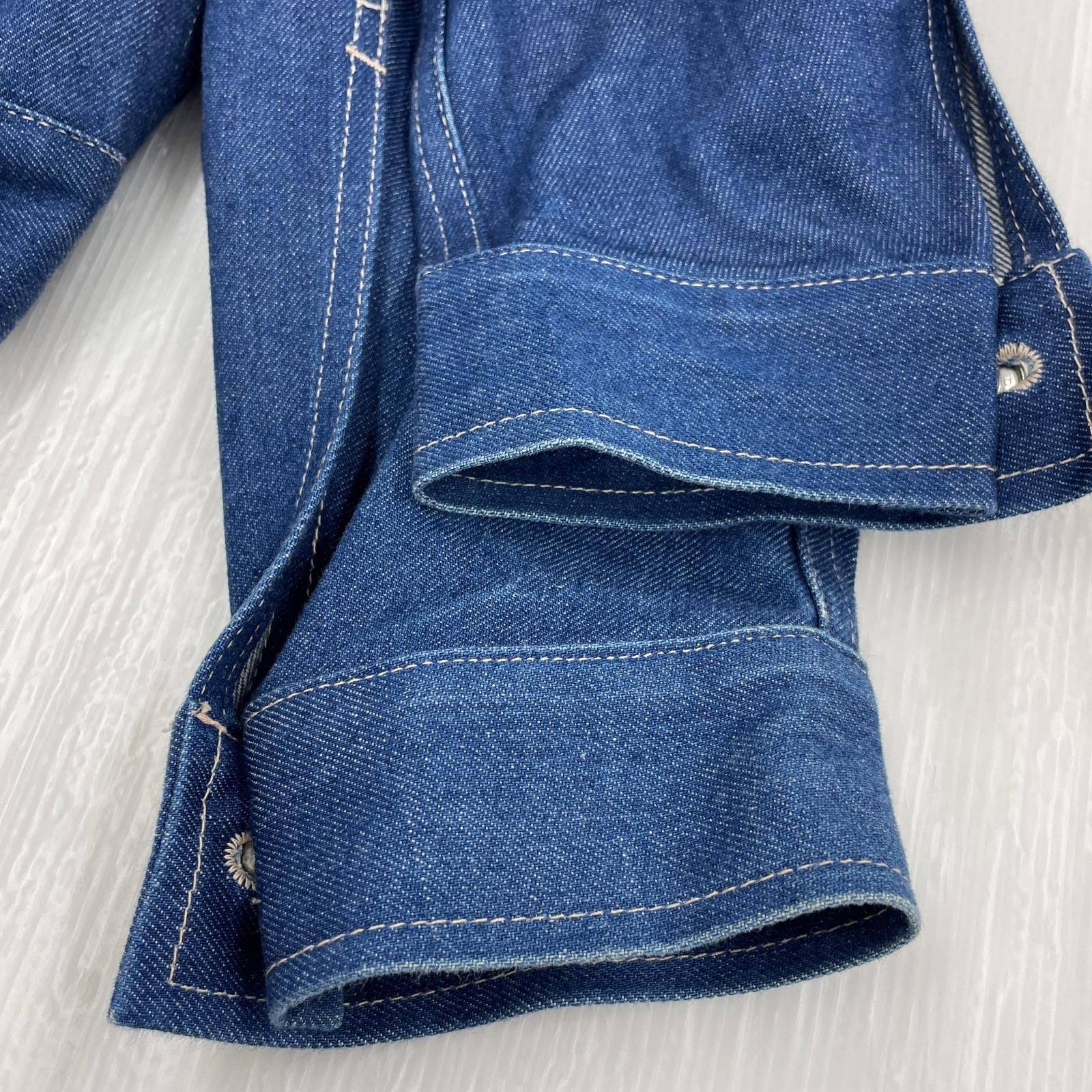 E.TAUTZ イートウツ SAVILE ROWデニムジャケット sizeXS/ブルー - メルカリ