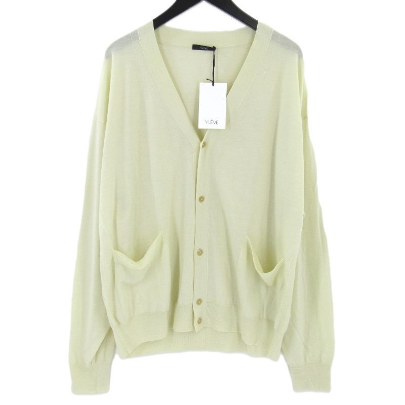 YLEVE イレーヴ カーディガン 170-4264035 ウール ハイゲージ コーン 5 65008761