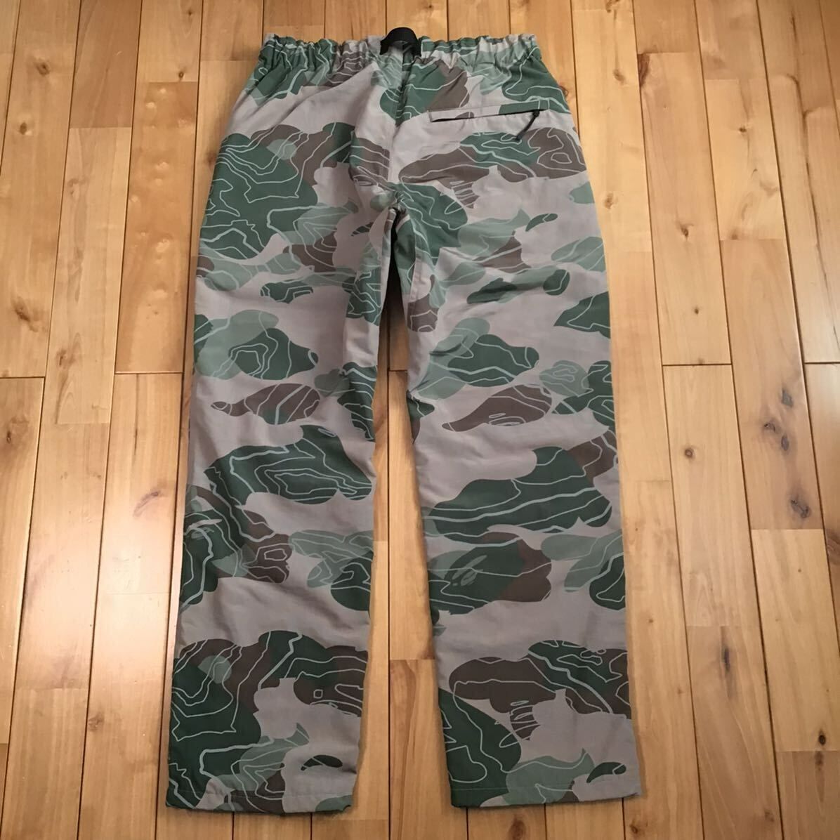 LAYERED LINE CAMO TRACK PANTS Lサイズ a bathing ape BAPE エイプ ...