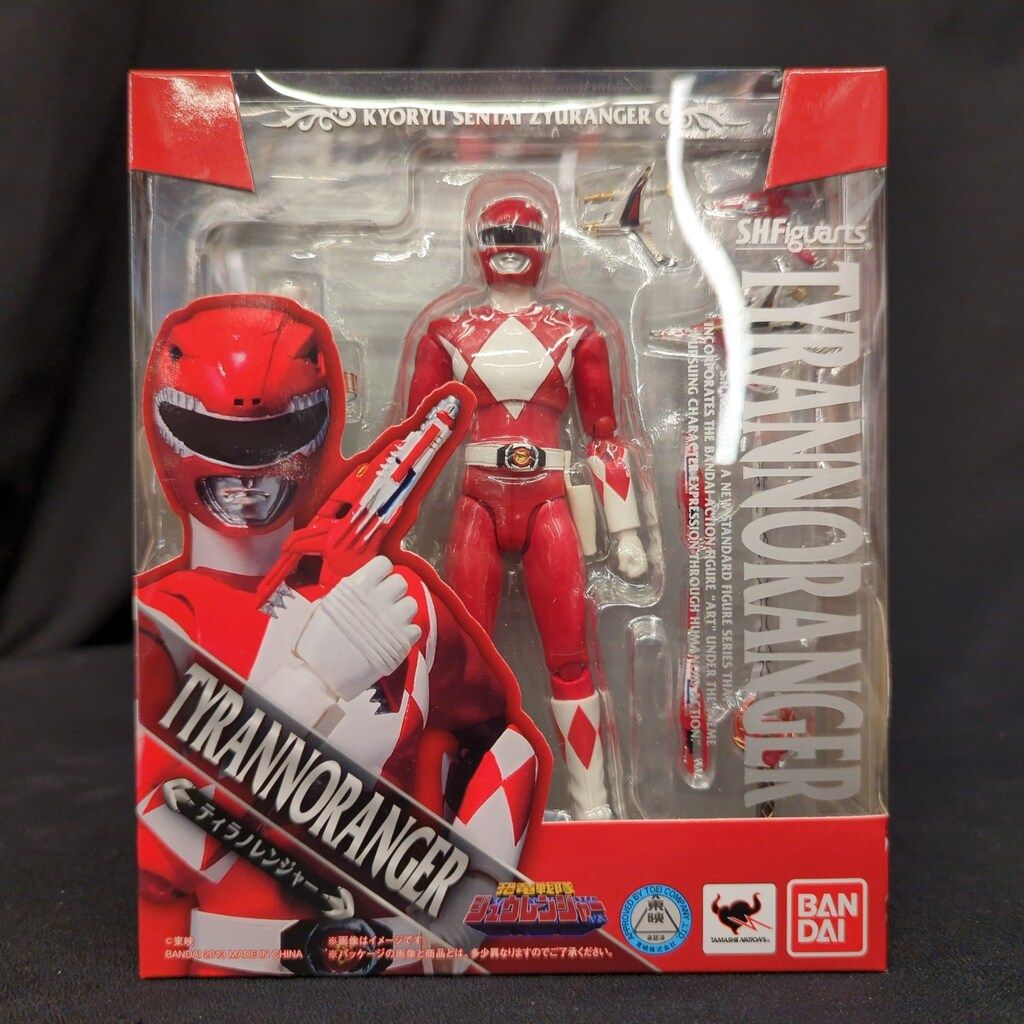 バンダイ S.H.Figuarts 恐竜戦隊ジュウレンジャー ティラノレンジャー