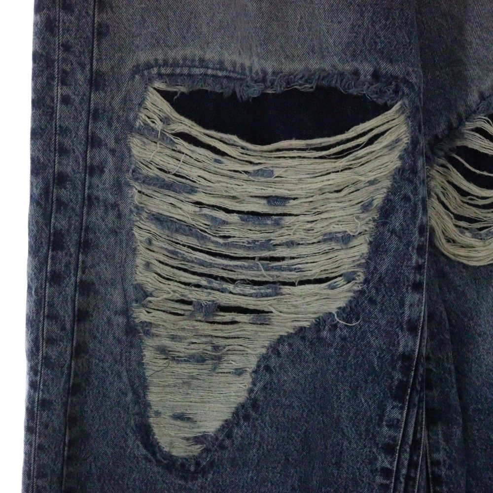 VETEMENTS (ヴェトモン) 23SS デストロイバギーパンツ ダメージバギー