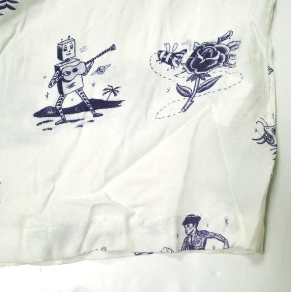 SON OF THE CHEESE【サノバチーズ】 アロハシャツ Ship & icebergs