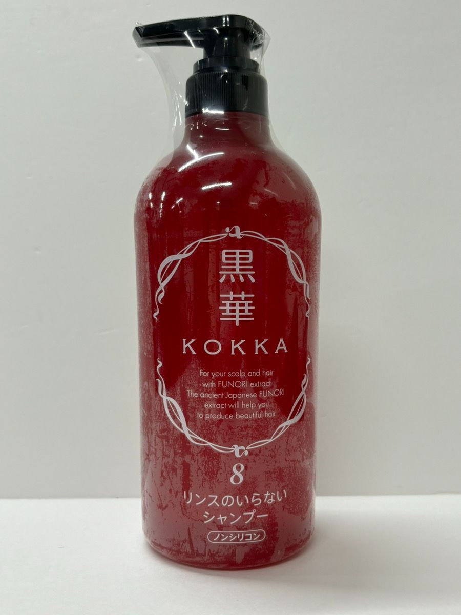 V448 KOKKA 黒華 髪と頭皮の健やかシャンプー8 リンスのいらない