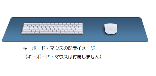 【新品】GROVEMADE グローブメイド　 デスクマット 天然素材 　Sサイズ・ ネイビー