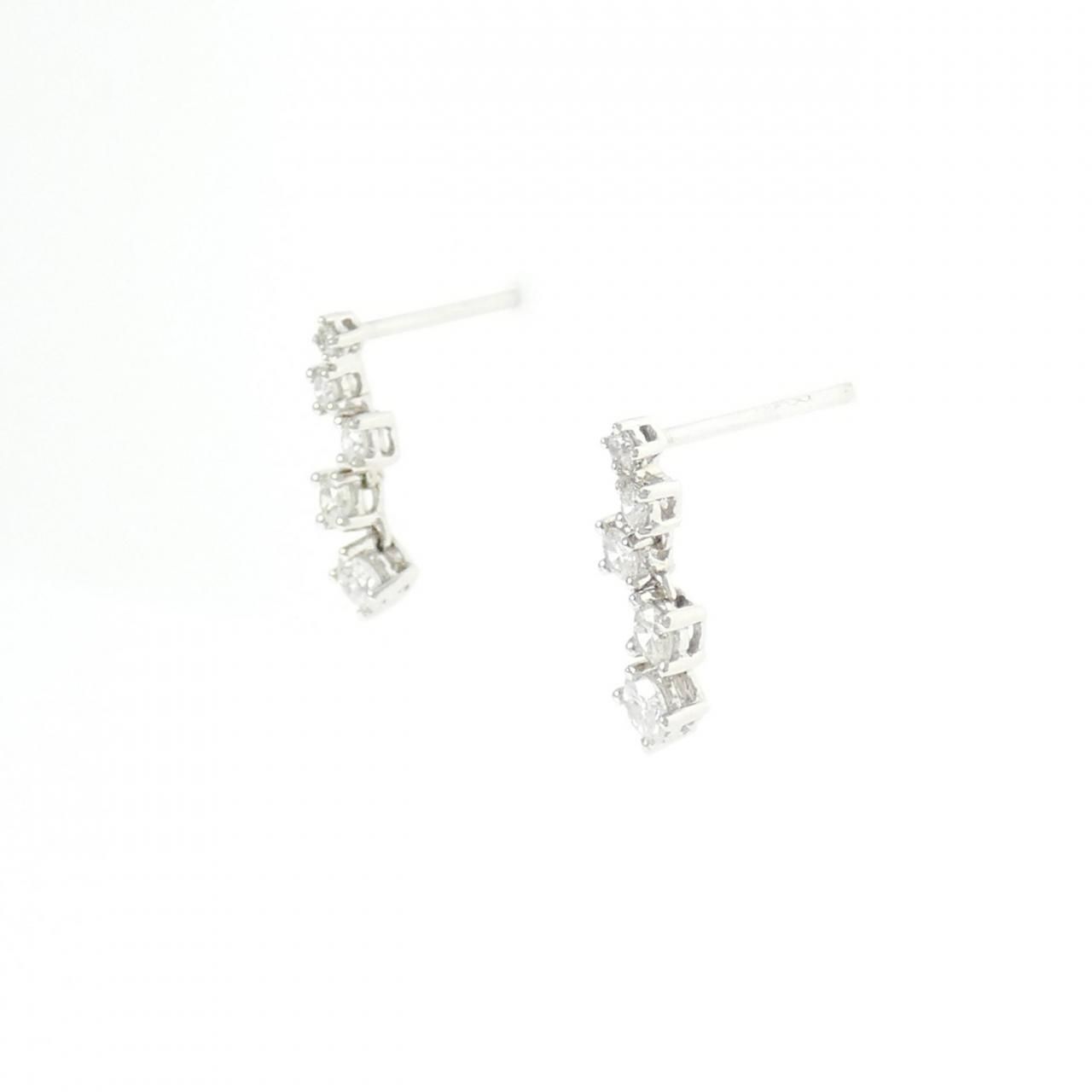 ポンテヴェキオ ダイヤモンド ピアス