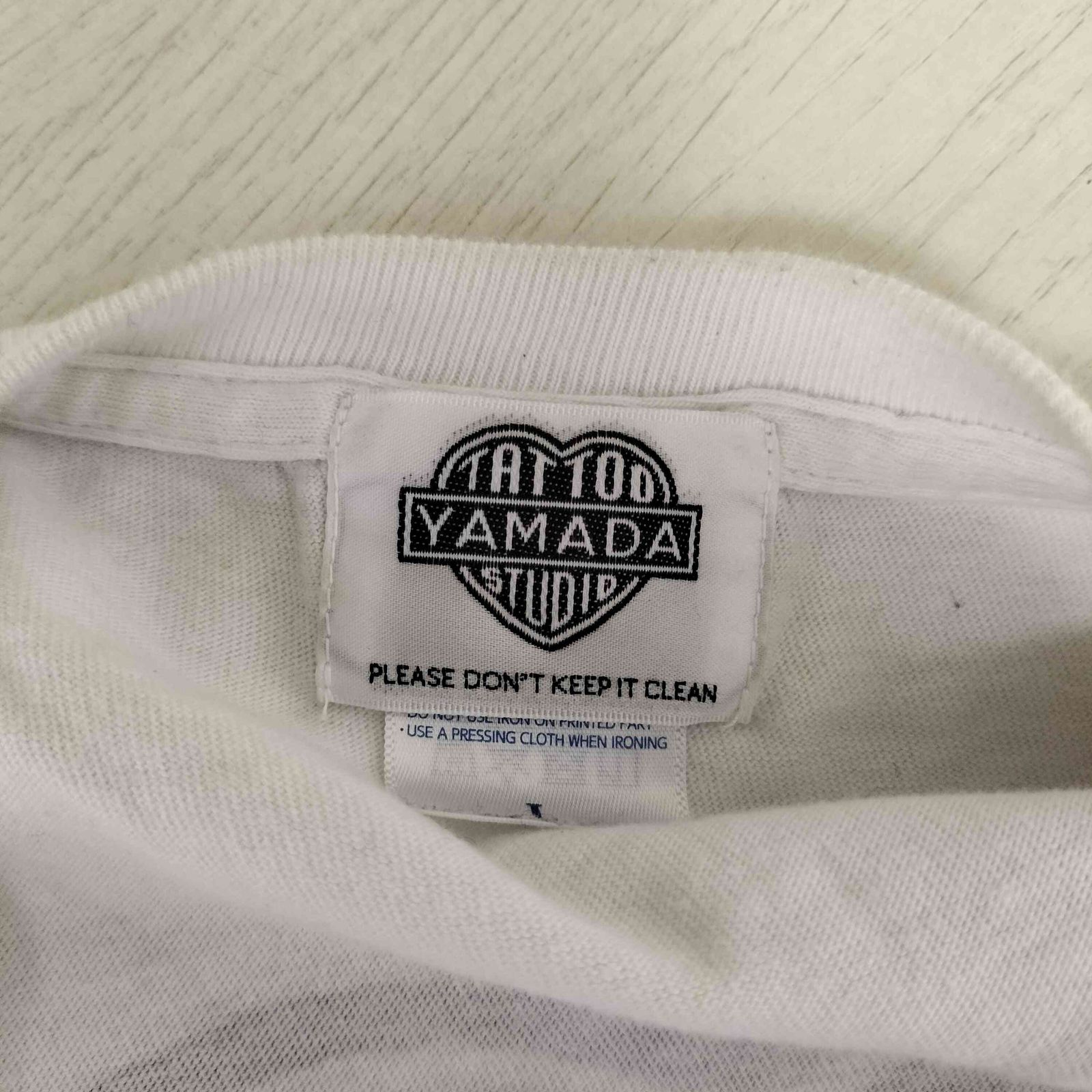 タトゥースタジオヤマダ TATTOO STUDIO YAMADA TSY LOGO LONG SLEEVE T