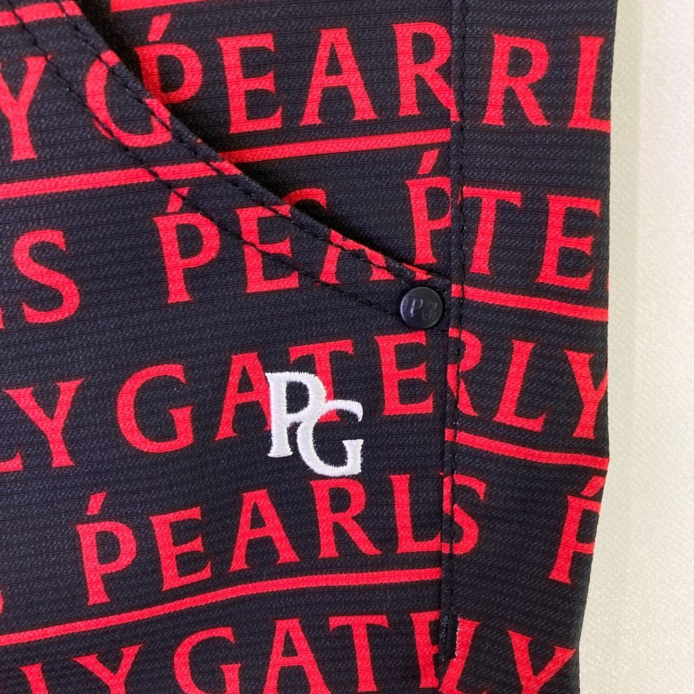 サイズ：1 PEARLY GATES パーリーゲイツ 055-2131314 パンツ ロゴ ブラック系 [240101489601] ゴルフウェア レディース ストスト サイズ：1 PEARLY GATES パーリーゲイツ 055-2131314 パンツ
