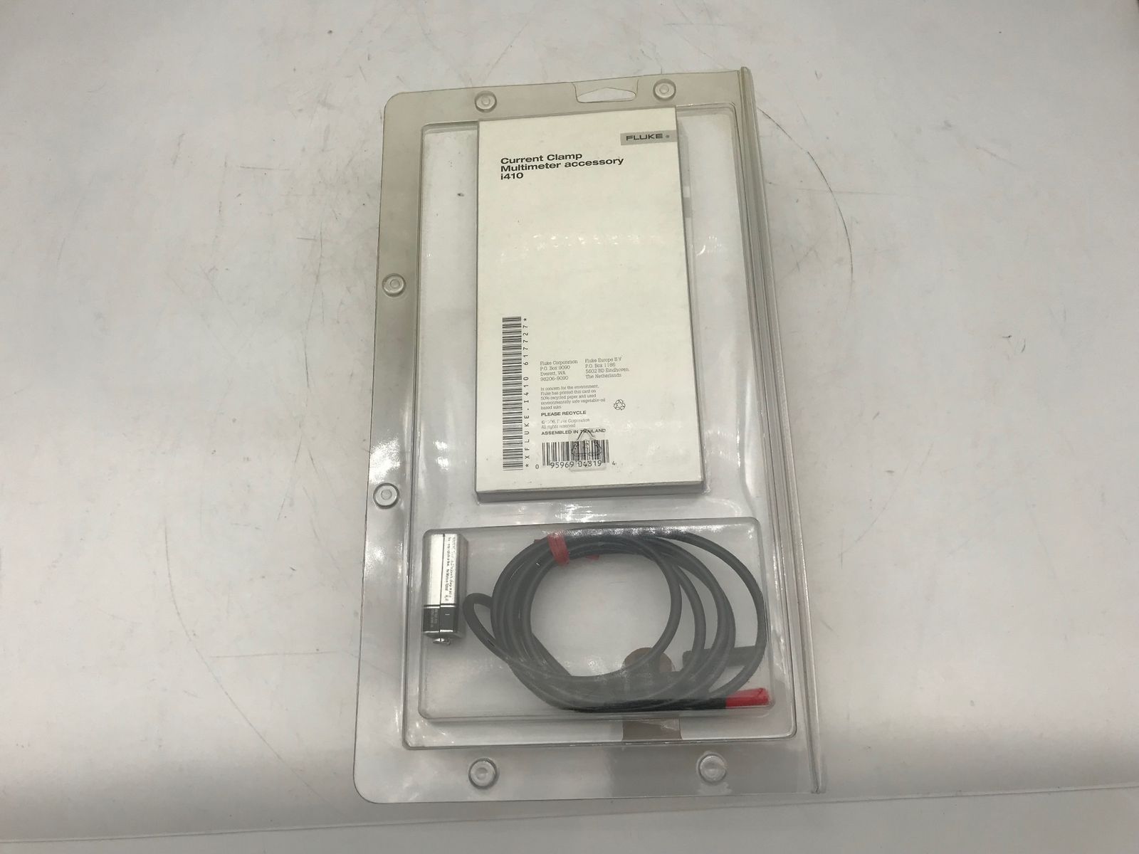 〇FLUKE フルーク CURRENT CLAMP AC DC電流クランプ i410 ITDWGWU2OKOM エコツール小牧ｲﾝﾀｰ店 M02