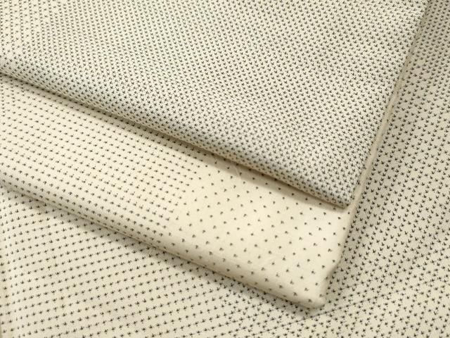 平和屋着物○本場大島紬 白大島 7マルキ 縞 正絹 逸品 CAAS6978yc