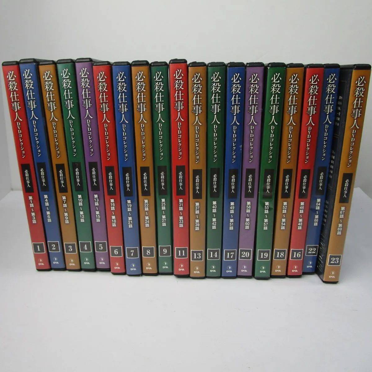 必殺仕事人DVDコレクション 1～53（55本） - DVD/ブルーレイ