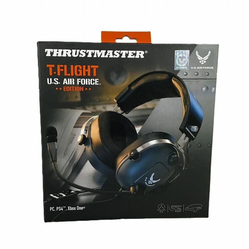THRUSTMASTER スラストマスター イヤホン・ヘッドホン ヘッドセット T-Flight U.S. Air Force Edition ゲーミングヘッドセット 4060104