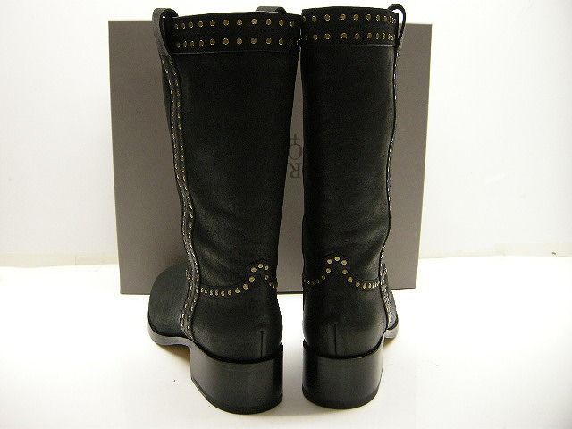 サイズ39.5 (25cm相当)□新品□サルトル SARTORE スタッズ付レザー 