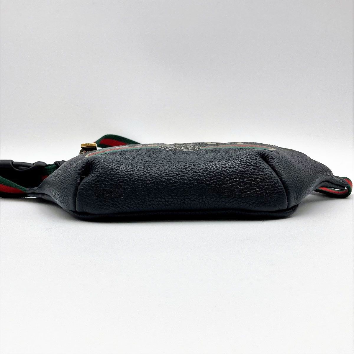 超美品 GUCCI グッチ シェリーライン ウエストバッグ ボディバッグ