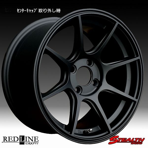 15インチ ホイール ステルスレーシング SPEC-01 4H PCD100 【公式通販】