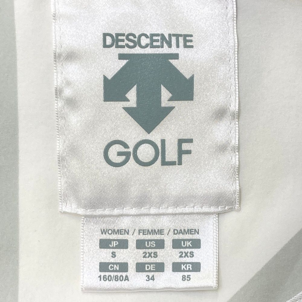 サイズ：S DESCENTE GOLF デサントゴルフ 長袖ジャケット 総柄
