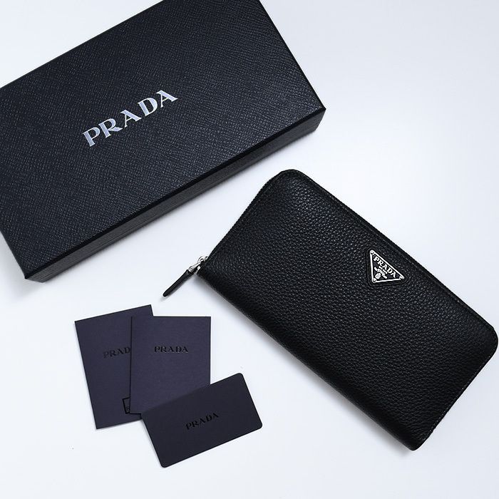 PRADA プラダ 長財布 ウォレット ヴィッテロダイノレザー 財布