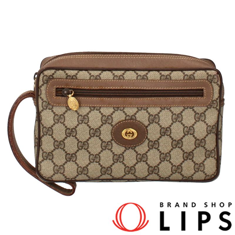 グッチ グッチ セカンドバッグ 018･123 GGスプリーム レディース セカンドバッグ ベージュ