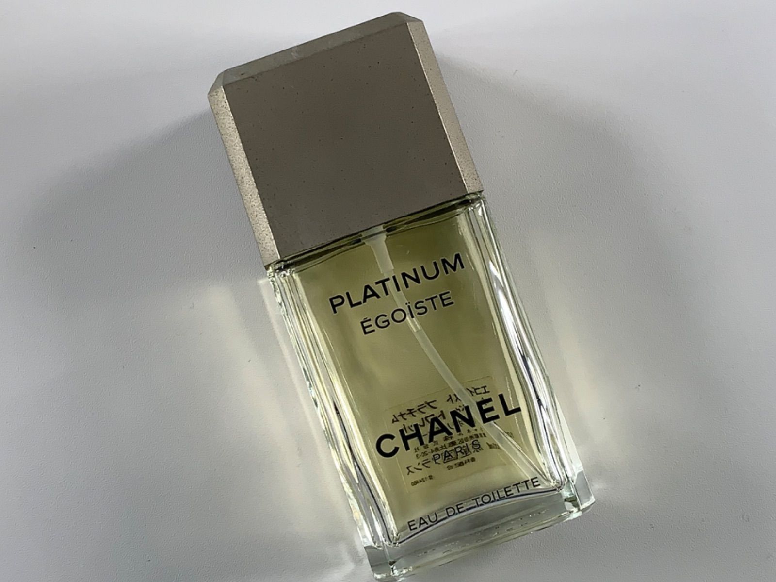 残量約7割以上 CHANEL EGOISTE PLATINUM EAU DE TOILETTE シャネル エゴイスト プラチナム オードトワレ 香水 100ml スプレータイプ ユニセックス