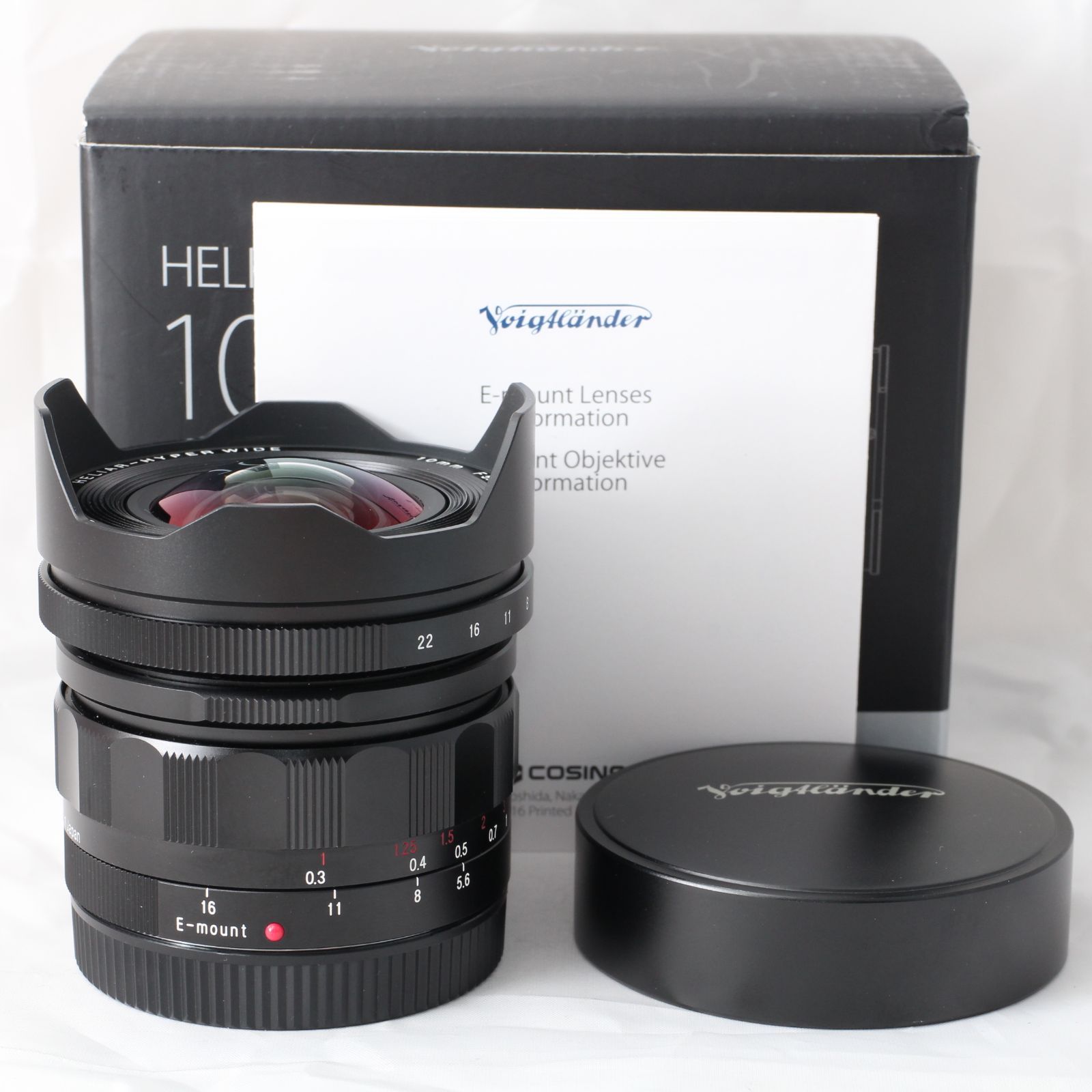Voigtlander フォクトレンダー 10mm F5.6 ソニーEマウント コシナ