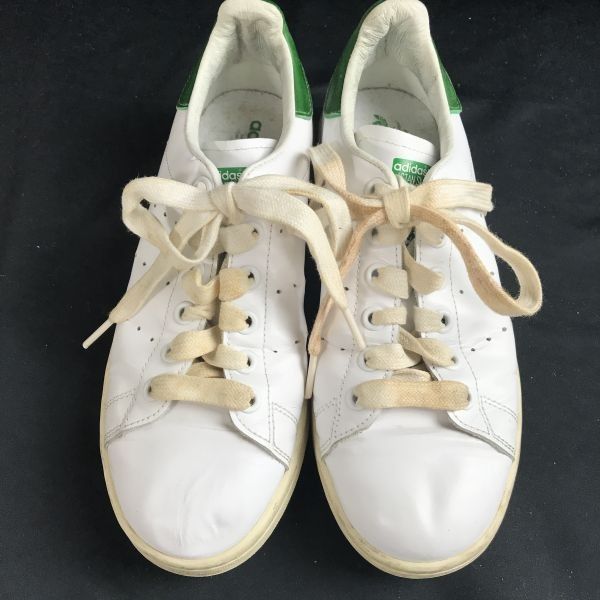 adidas★STAN SMITH 80s/復刻/レザースニーカー【23.0/US5/メンズ/レディース/white/白&times;緑】スタンスミス/Shoes/trainers◆si-024<sale>