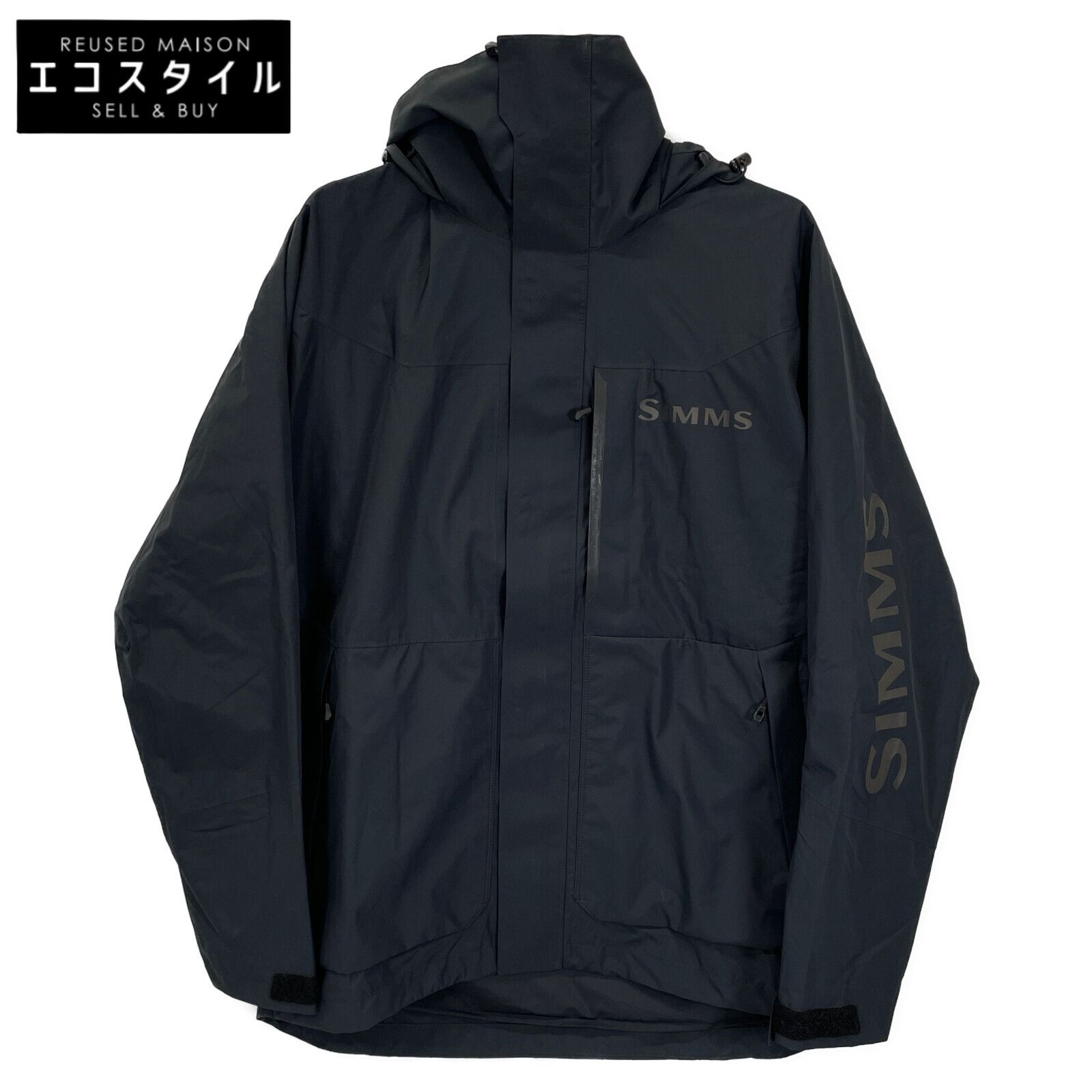 SIMMS シムス ブラック チャレンジャー フィッシングジャケット M
