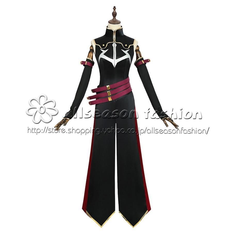 コードギアス Ｃ.Ｃ. 黒の騎士団 衣装セット ウィッグ(おまけ) 紅月カレンのウィッグと黒の騎士団の衣装のセット