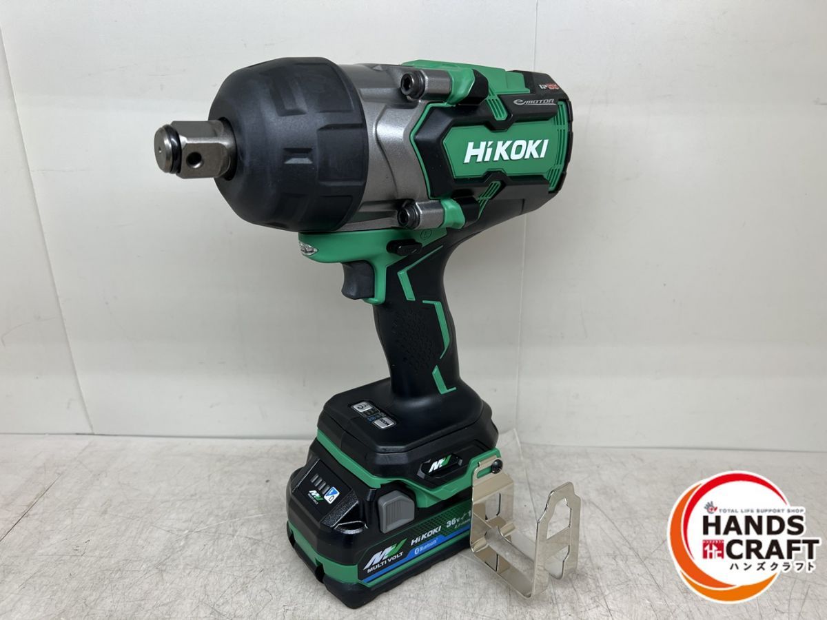 ♪ ハイコーキ HiKOKI コードレスインパクトレンチ WR36DF 2XPSZ フルセット バッテリ2個 充電器付き