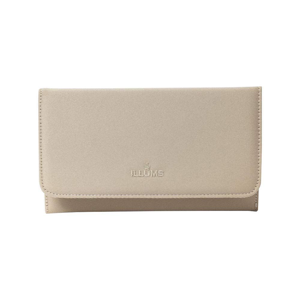 エルシオン ILLUMS イルムス 刺繍入り袱紗 ベージュ B