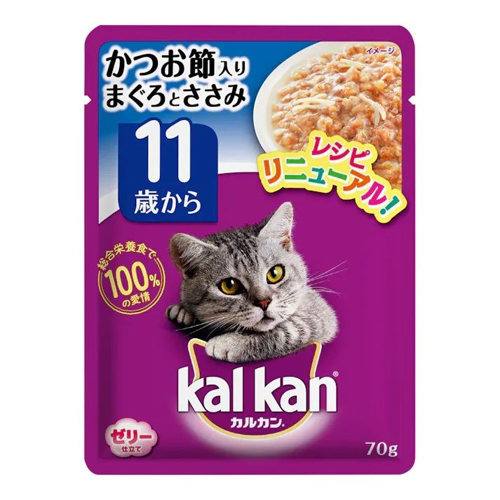 同梱不可 160個セット マースジャパンリミテッド カルカンパウチ11歳からかつお節入りまぐろとささみ70g