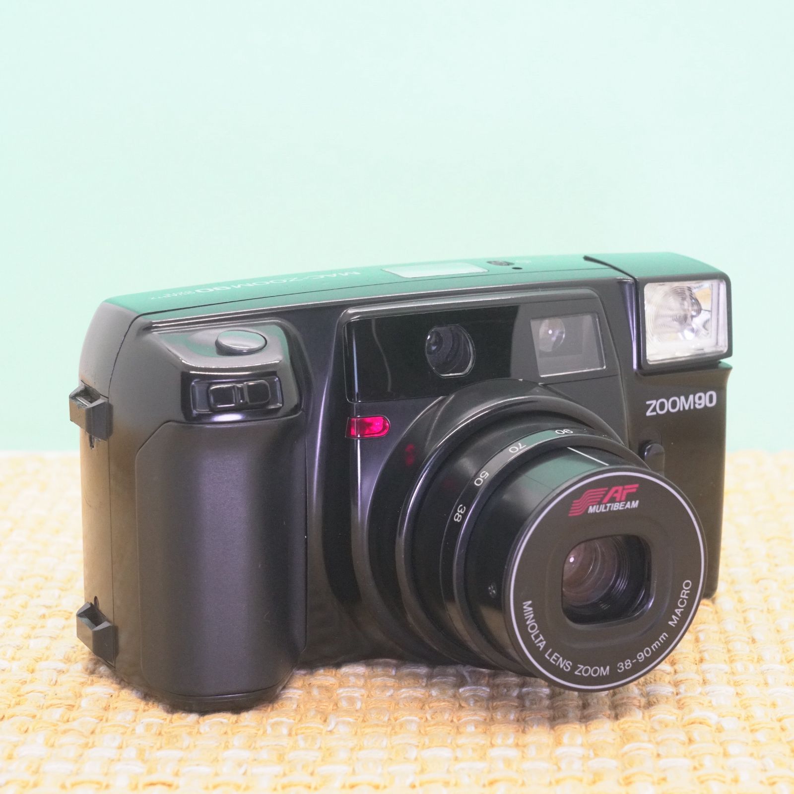 完動品◎ミノルタ ZOOM90 38-90mm MACRO フィルムカメラ 86-