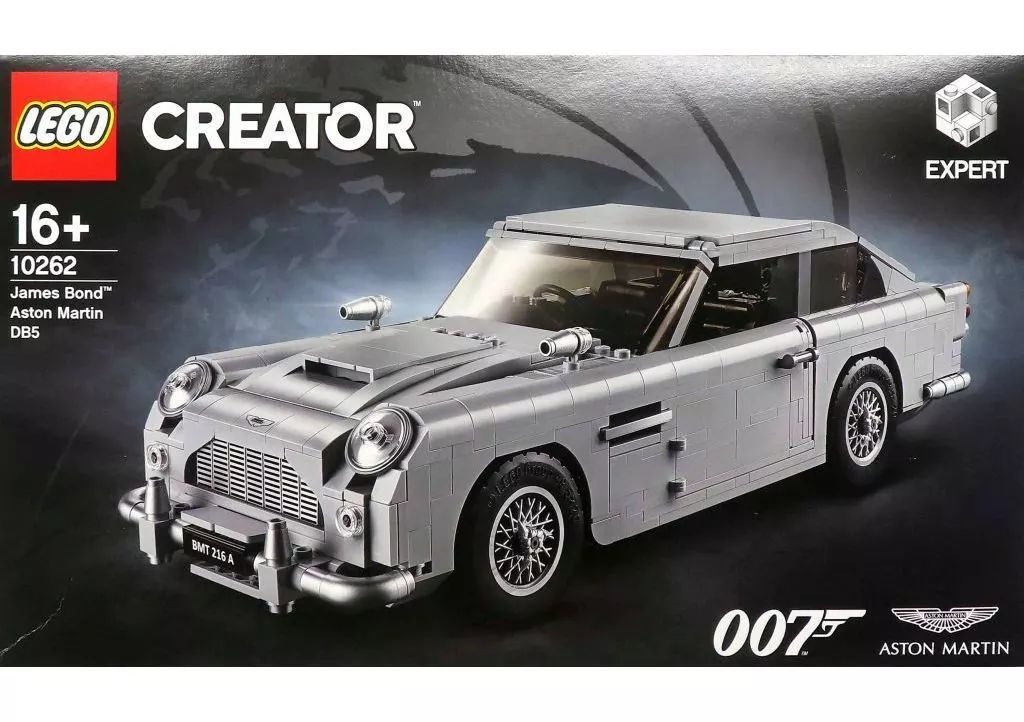 決算大セールSALE！ おもちゃ LEGO ジェームズ ボンド アストンマーティンDB5 レゴ クリエイターエキスパート 10262 レゴストア マフラー