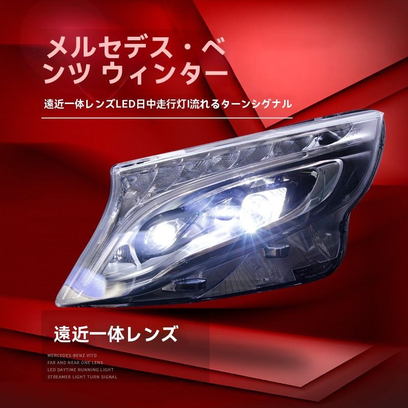 LEDロービーム＆ハイビーム