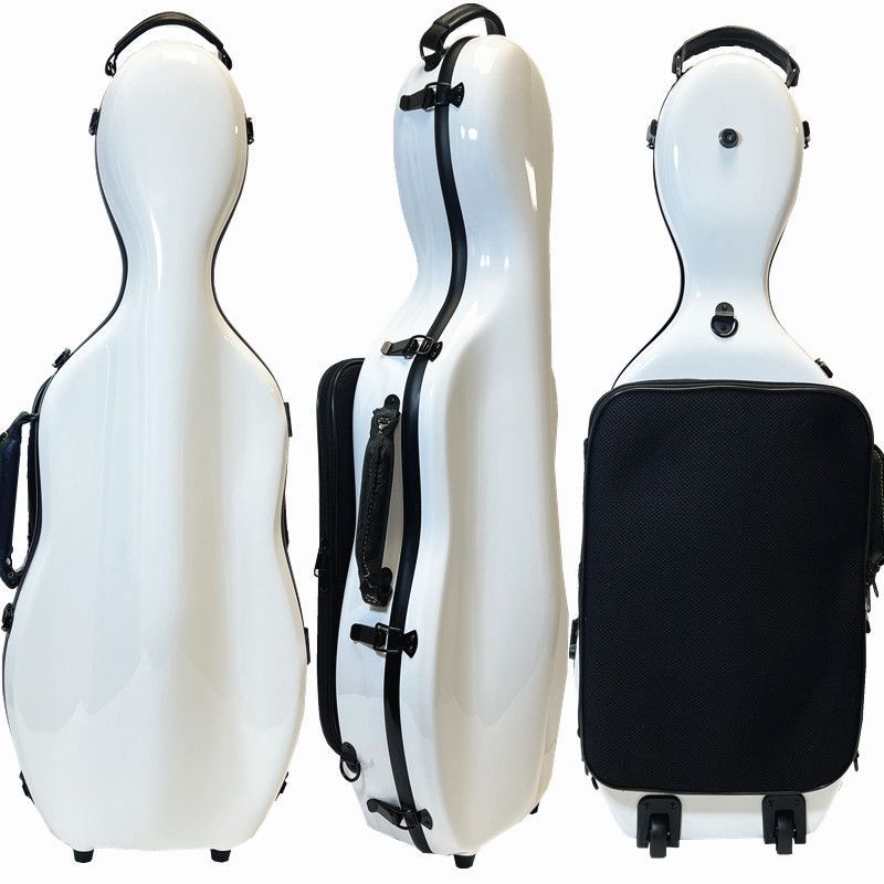 VIOLA CASE ビオラケース 楽器 弦楽器 グラスファイバー製 軽量 堅牢 ケース クッション付き ローラ付き リュック 手提げ ビオラ用アクセサリー2401viola10  - メルカリ